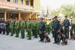 Ra quân huấn luyện lực lượng Cảnh sát cơ động năm 2025